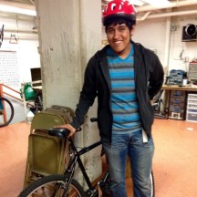 Juan ready to ride!